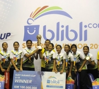 Blibli.com Superliga Junior 2017, Putri Jaya Raya Pertahankan Piala Susy Susanti